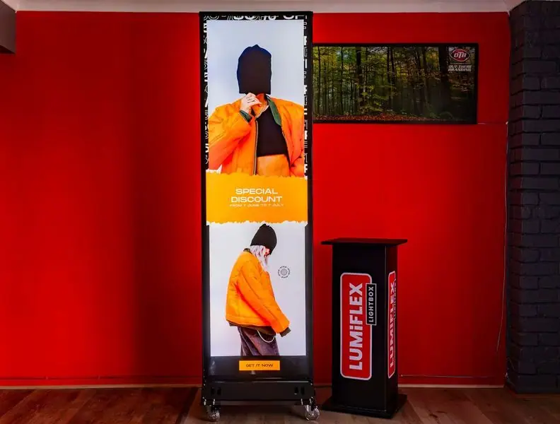 Free Standing Lumiflex Lightbox