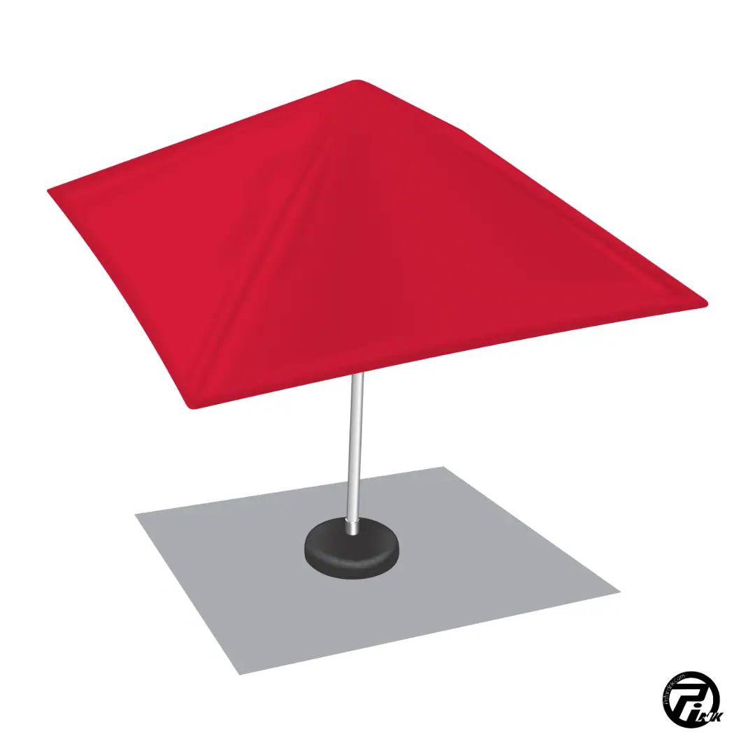 Square Branded Umbrellas